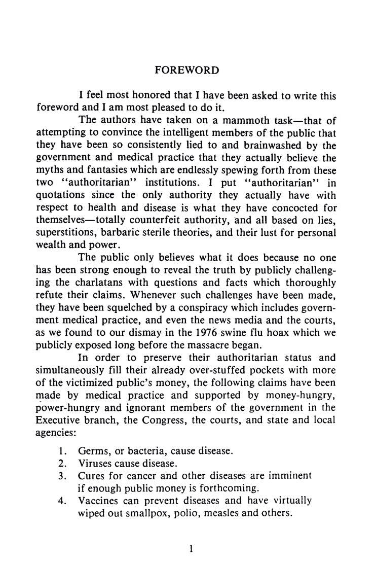 Vaccination the Silent Killer by Ida Honorof & Eleanor McBean