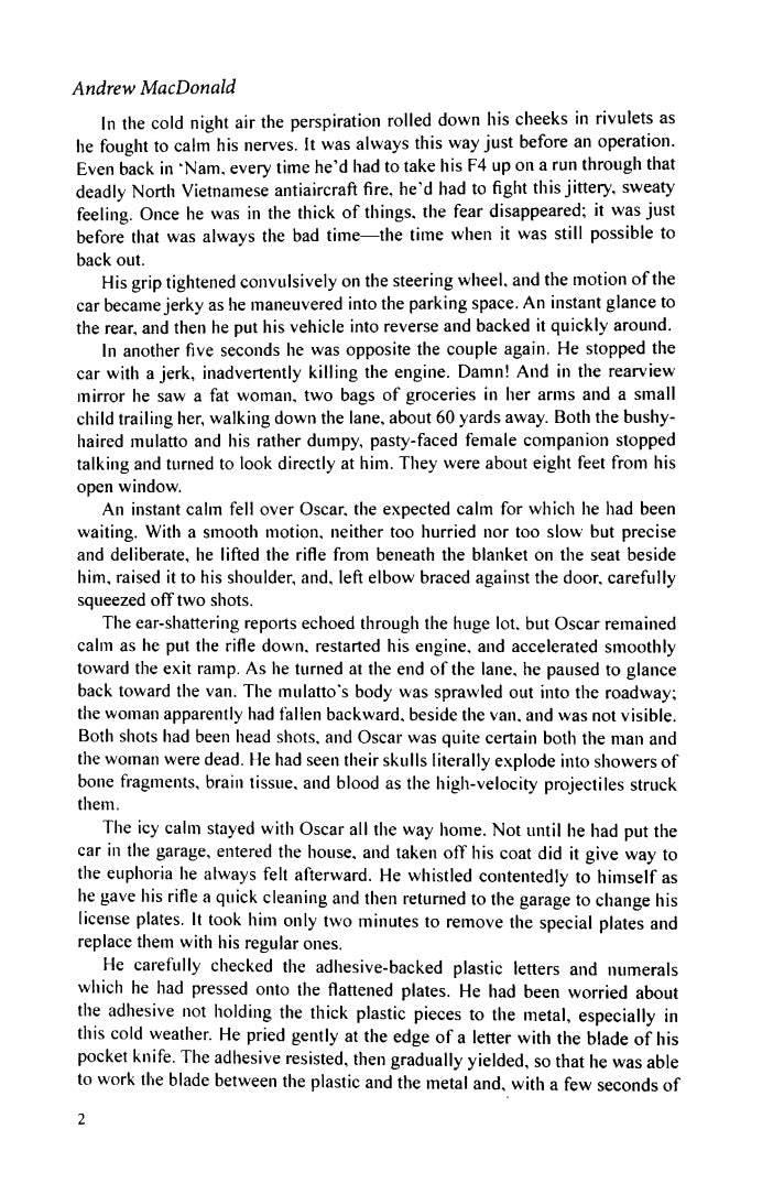 Hunter (2nd edition) by Andrew Macdonald [William Luther Pierce]