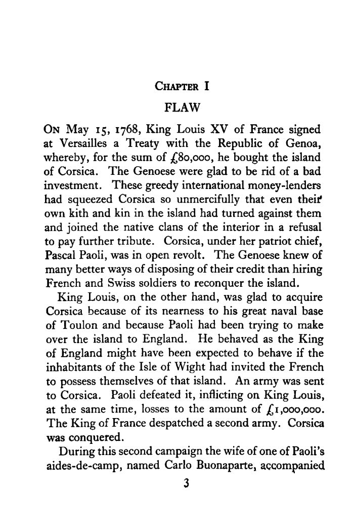 The Mind of Napoleon - a Study of Napoleon, Mr. Roosevelt, and the Money Power by R. McNair Wilson