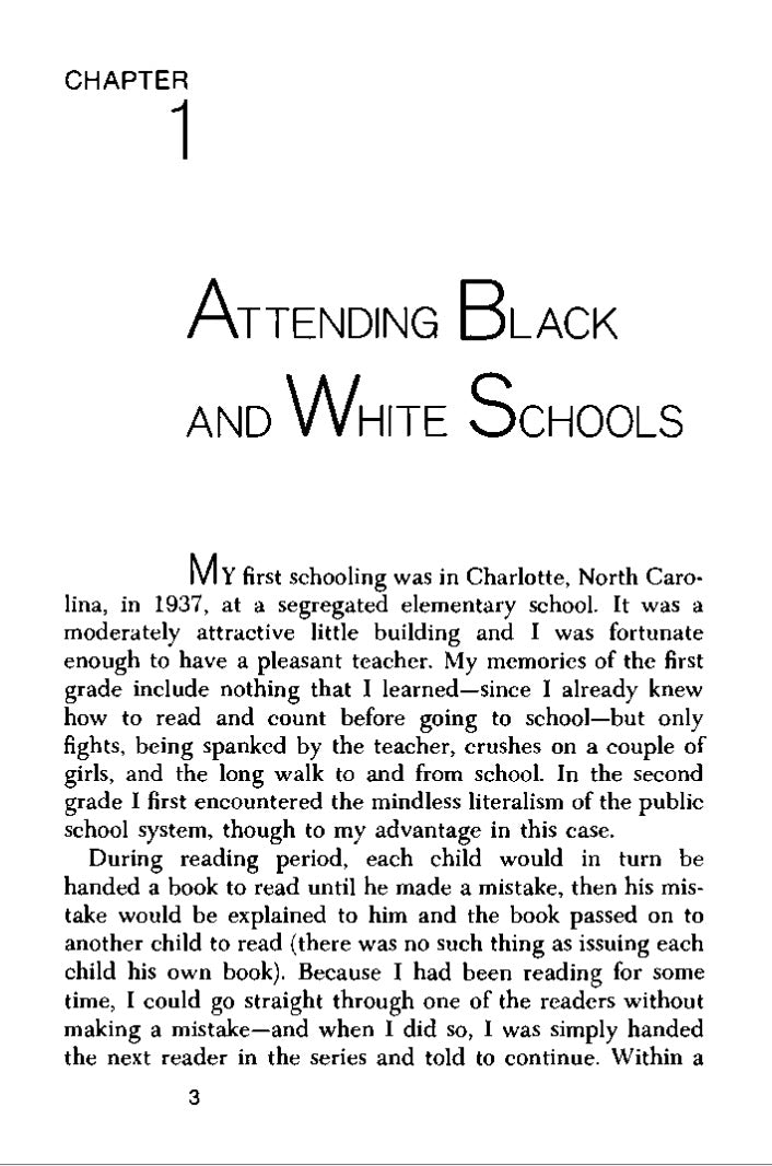 Black Education: Myths and Tragedies by Thomas Sowell