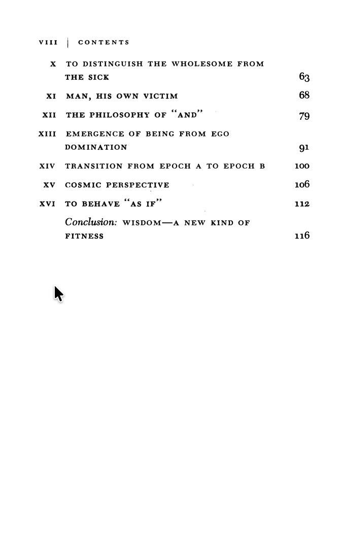 The Survival of the Wisest by Jonas Salk