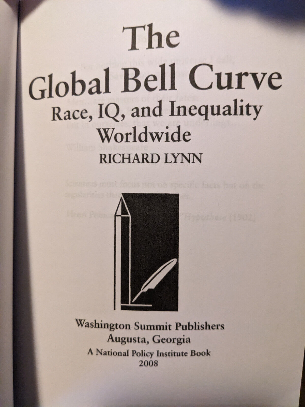 The Global Bell Curve by Richard Lynn (includes all-important tables 13.2 and 13.3)